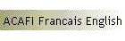 ACAFI Francais English